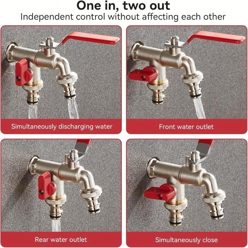 CR-MOESANCO Kraanset voor douche, ondertafel 2 roestvrijstalen klemmen voor caravan, camper, boot of camper CR-MOESANCO Kraanset voor douche, ondertafel 2 roestvrijstalen klemmen voor caravan, camper, boot of camper