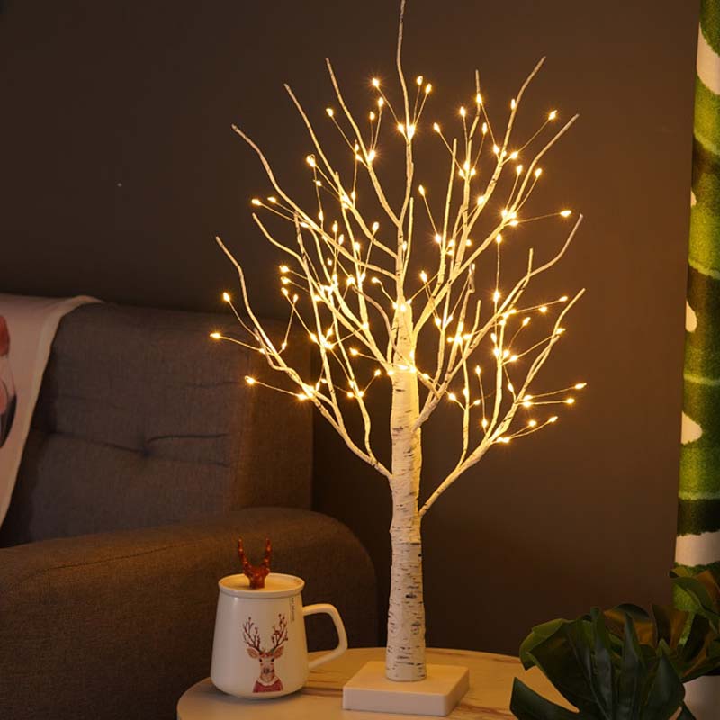 Realistische Berkenboom LED Lamp Warm Wit Sfeerlicht Energiezuini realistische-berkenboom-led-lamp-warm-wit-sfeerlicht-energiezuini