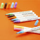 Omlijnde Markeerstiften Set (8 Kleuren)