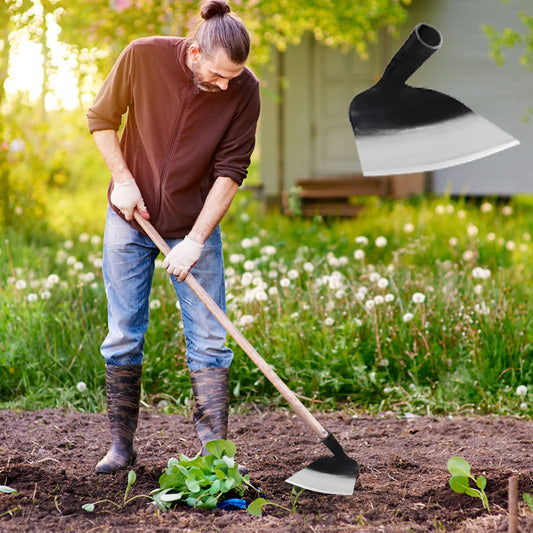 💯Limited Time Half Price - Heavy Duty Steel Farm & Garden Weeding Hoe