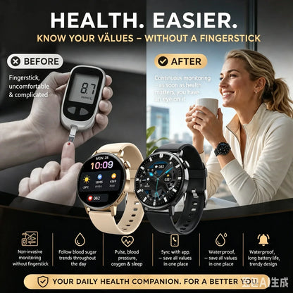 ⏰🔥TIJDELIJK 46% KORTING!🔥Multifunctionele smartwatch