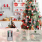 Kerstboom LED Kaarsen met Transparante Kristallen Bal Haak