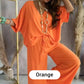 ✨Meisjesachtig effen kleur los casual pak | Slank en lang × Universele draagformule 👚👖