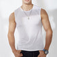 Heren Ice Silk Mesh Ademend Sneldrogend Atletische Tanktop