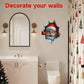 Creatieve kerstmuursticker