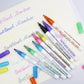 Omlijnde Markeerstiften Set (8 Kleuren)