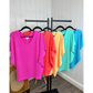 💥Meerkleurige V-hals casual t-shirt tops voor vrouwen