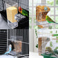 Automatisch No-Spill Transparant Vogelvoederhuisje