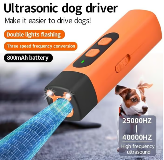 🔥Ultrasonic Dog Bark Deterrent Device - Humane & Effectieve Hondenafweerder