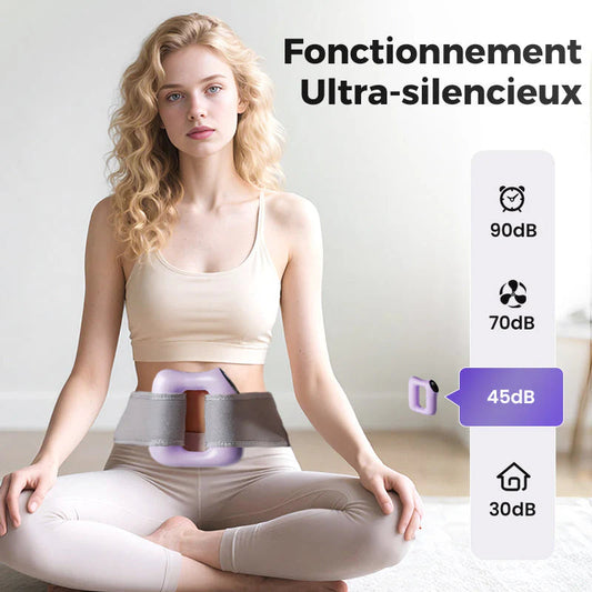 🔥 Draag 'm 15 minuten per dag en stimuleer doorbloeding & vetverbranding over je hele lichaam – tril-fasciaring met tailleband, diepe massage en spierherstel. USB-C!🌿👑