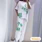 Casual tweedelig set: T-shirt en broek