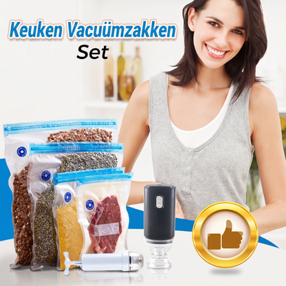 🔥2026 Keuken Hete Uitverkoop🔥Keuken Vacuüm Sealer Zak Set