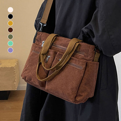 💥Uitverkoop 52% korting🔥Vintage effen kleur schoudertas