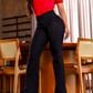👖Stretch flare jeans met hoge taille