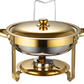 🔥 NU 55% KORTING! 🎄 Buffetset van roestvrij staal met chafing dish - Gelijkmatige hitte en duurzaam, perfect voor feestdagen en feestjes ✨