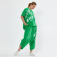 Casual tweedelig set: T-shirt en broek