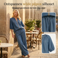 👗✨ Dames 2-Delige Casual Set | Nu 40% Korting! | Pofmouwen & Wijde Broek | 6 Kleuren 🌈