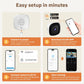 3MP 2K indoor WiFi-camera – dual band, AI kleurnachtzicht & bewegingsdetectie
