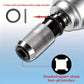 🎄NU 50% KORTING!🔧Boorhameradapter + Slagboorbitset🏠Snel, Sterk & Onmisbaar voor DIY✨
