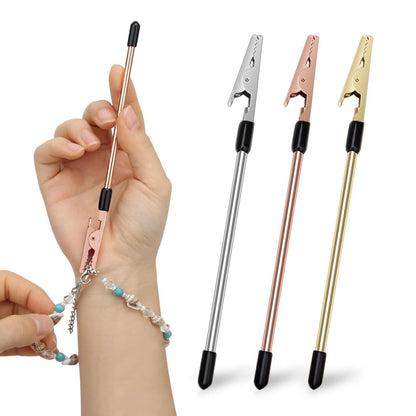 📿 Achetez-en 2, obtenez-en 1 gratuit ! 🔧 Hulpgereedschap pour armbandsluitingen – Métal premium, universel & ergonomique (2 ou 5 pièces)