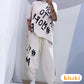 Casual tweedelig set: T-shirt en broek
