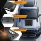 2026 Nieuwe zwarte universele grote motorkapventilatieopeningen – Luchtinlaat voor de motorkap van auto’s voor Chevy Silverado, Colorado, Ford F-150/F-250/F-350, Dodge Ram 1500/2500/3500 (accessoire voor de buitenkant van auto’s)