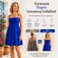 👗 Dames Mouwloze Gerimpelde Mini-jurk | 40% KORTING ⏰ Zomerdeal!