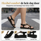 👡 NU 50% KORTING! 🌸 Dames Ronde Neus Platte Sandalen – Ademend, Verstelbaar & Boheemse Charme ✨