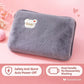 📢📢 50% KORTING🔥 Oplaadbare elektrische warmwaterkruik in grijs – handwarmer, bedwarmer en verwarmend massagekussen met hoes.