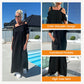 🌈 Maxi-jurk voor dames met open schouders