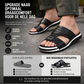 👞 50% KORTING! 💫 Slip-on sandalen van kunstleer voor heren – Ademend mesh en antislipzool – Comfortabele pasvorm, ideaal voor de zomer, het strand of dagelijkse wandelingen 🏖️