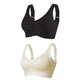 🎁Koop 1, krijg 2 gratis, 💕Geribbelde zijden push-up bh voor dames zonder stalen ring, verstelbaar🌸