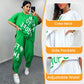 Casual tweedelig set: T-shirt en broek