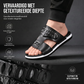 👞 50% KORTING! 💫 Slip-on sandalen van kunstleer voor heren – Ademend mesh en antislipzool – Comfortabele pasvorm, ideaal voor de zomer, het strand of dagelijkse wandelingen 🏖️
