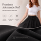 👗NU 50% KORTING🌸Hoge taille wijde pijp skort met gerimpelde randen – Verstelbare pasvorm & flatteuze A-lijn🎀