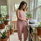🌿 50% korting 🌸 Casual gestreepte jumpsuit met dunne bandjes voor dames 👖