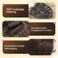 💇 ♀️Topper gelaagde haarstukjes met pony voor vrouwen met dunner wordend haar