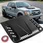 2026 Nieuwe zwarte universele grote motorkapventilatieopeningen – Luchtinlaat voor de motorkap van auto’s voor Chevy Silverado, Colorado, Ford F-150/F-250/F-350, Dodge Ram 1500/2500/3500 (accessoire voor de buitenkant van auto’s)
