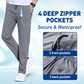 Ademende en comfortabele stretch casual broek voor heren