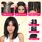 💇 ♀️Topper gelaagde haarstukjes met pony voor vrouwen met dunner wordend haar