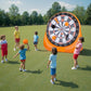 Gigantisch Opblaasbaar Voetbaldartbord - Inclusief 2 Ballen & Pomp - Binnen 3 min. Opgezet - Ideaal voor de Tuin