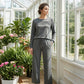 ⏳Time-limited Special⏰Dames casual set: top en broek met trekkoord✨