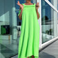 🌈 Maxi-jurk voor dames met open schouders