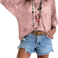 👚 Boho Stijl Top voor Dames – Beige Gehaakt Design & Comfortabele Pasvorm 💖