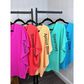 💥Meerkleurige V-hals casual t-shirt tops voor vrouwen