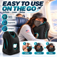 😴 TIJDELIJK 50% KORTING! ✈️ Ergonomisch opblaasbaar reiskussen met uitsparing – PVC met flocklaag, snel op te blazen, inclusief opberghoes ✨