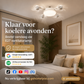 💥TOP VERKOOP RANG LIJST💡Opvouwbare plafondventilator met dimbaar LED, afstandsbediening en timer🌀