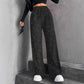 💖 LAATSTE DAG UITVERKOOP 50% KORTING🥰Dames wijde broek met pailletten en elastische tailleband