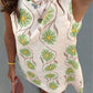 Dames Casual Mouwloze Jurk met Bloemenprint