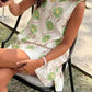 Dames Casual Mouwloze Jurk met Bloemenprint